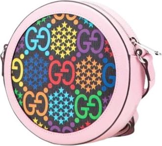 Gucci Pre-owned Cross Body Bags, female, Pink, Size: ONE SIZE Pre-owned Vintage Cross Body Bag