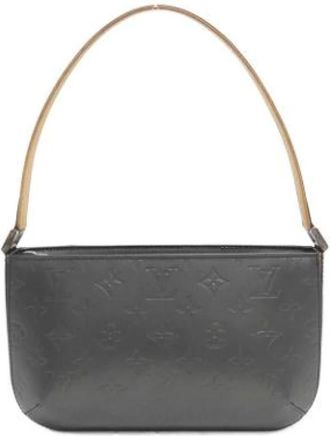 Louis Vuitton Pre-owned Handbags, female, Black, Size: ONE SIZE Pre-owned Canvas louis-vuitton-bags