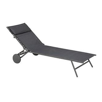 Lafuma Mobilier Tumbona Miami Duo Lafuma Lfm5171 Obsidiana