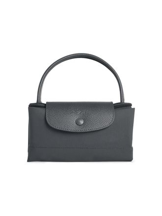 Longchamp Tasche mit S Le Pliage One-Griff aus anthrazitfarbenem Tela