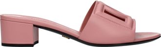 Dolce & Gabbana Dolce&Gabbana Mujers Sandalias de cuero rosa