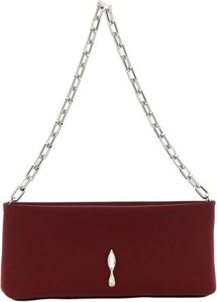 Christian Louboutin Tassen, Dames, Rood, ONE Size, Leer, Maykimay Clutch