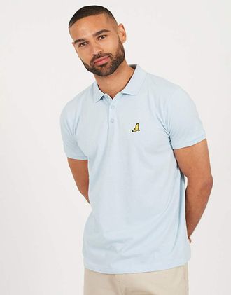 Brave Soul confezione da 3 polo in jersey di cotone multicolore-Blu