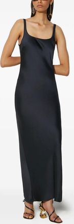Sams&oslash;e & Sams&oslash;e scoop-neck maxi dress - Blue
