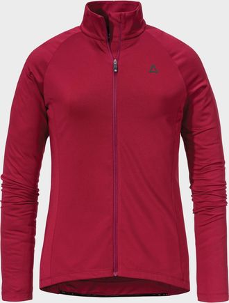 Sch&ouml;ffel Strickpullover SCH&Ouml;FFEL Longsleeve Style Kubena WMS, Damen, Gr. 36, rot (3750, rot), Oberstoff: 89% Polyester, 11% Elasthan, Rundhals, Pullover Strick