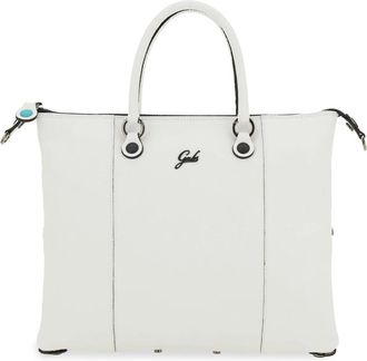 Gabs Omkeerbare Witte Shopper Tote Rugzak - Dames - Shoppers - Wit - ONE Size - Leer - Tassen