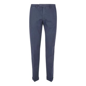 BRIGLIA 1949 Chinos, male, Blue, Size: 2XL Chino Pants