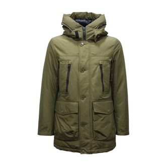 Woolrich Parka Artico Verde - - Jackets - Uomo - Verde - S