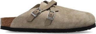 Birkenstock Blair - Dames - Slip ons - Beige - 36 EU - Leer - Schoenen