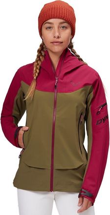 Dynafit Womens Beast Hybrid Jacket - Beet Red