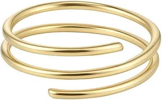 Adornia Adornia 14K Plated Adjustable Coil Wrap Ring