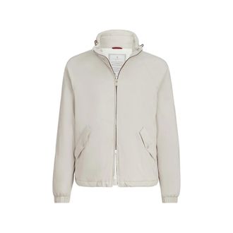 Brunello Cucinelli Lightweight Nylon Outerwear Jacket With Packable Hood