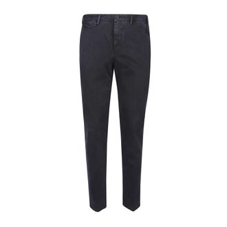 Pantaloni Torino Slim-fit Trousers, male, Blue, 3XL, Master Flat Front Trousers