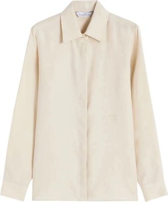Max Mara Falasco Linen Classic Shirt