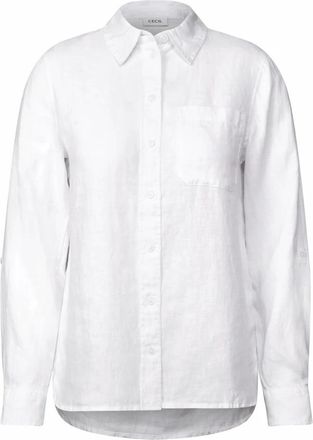 Cecil Dames, Blouses & Shirts, Wit, Maat: XL Poliester