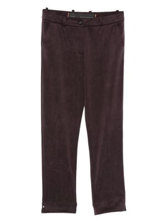 Roberto Ricci Design straight-leg trousers - women - Giotex Recycled Cotton - 40 - Red