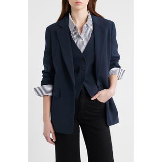 Rag & Bone Jennifer Slim Fit Vest & Blazer Set in Sal at Nordstrom, Size 00