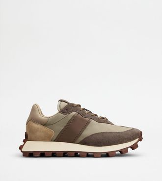 Tod's Sneakers Tods 1T in Suede and Fabric