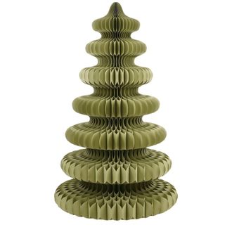 MiCa Decorations &Aacute;rbol de Navidad decorativo de papel verde Alt. 212