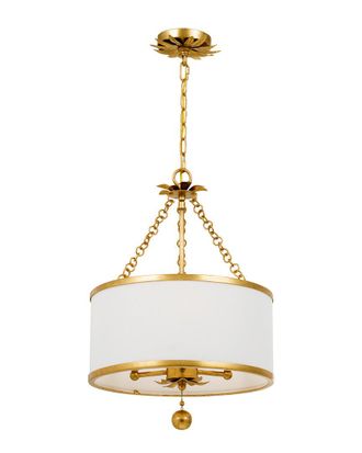 Crystorama 3-Light Broche Chandelier