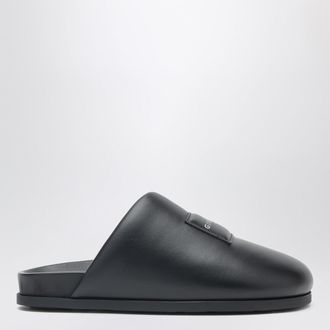 Givenchy Mule piatte Label nere in nappa