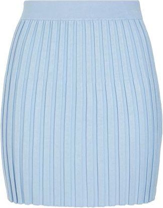 8 by YOOX VISCOSE RIBBED MINI SKIRT
