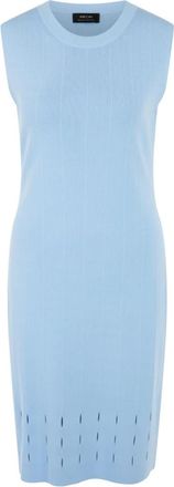 Marc Cain Dames, Jurken, Blauw, Maat: XL Viscose