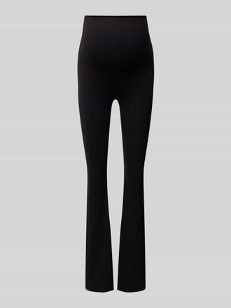 Aim'n Flared Umstands-Leggings mit breitem elastischem Bund in Black, Gr&ouml;&szlig;e XS