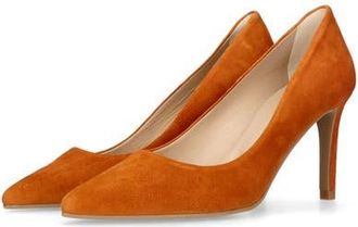 Ursula Mascar&oacute; Suede Pointed Toe Pump in Rust at Nordstrom, Size 37.5