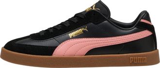 Puma Volwassen Unisex Club II Era Leren Trainers (Roze/Zwart)