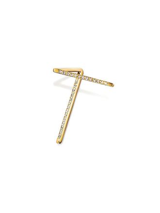 Shihara Orecchino Diamond Post Earring 0302 - Effetto metallizzato
