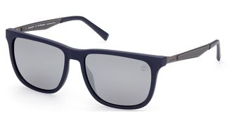 Timberland TB9234 Polarized 91D Mens Sunglasses Blue Size 58