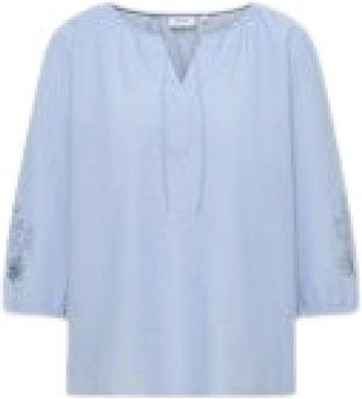 Cecil Chambray Tuniek - Dames - Blouses & Shirts - Blauw - Maat: M Katoen