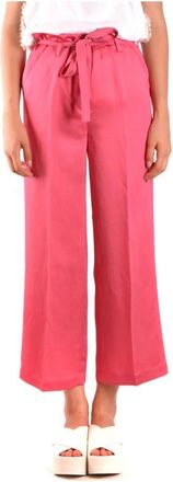 Twinset Kledingbroek Ts 823P - Dames - Wijde Broeken - Roze - L - Broeken