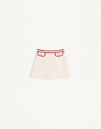 Valentino Crepe Couture Shorts Wo