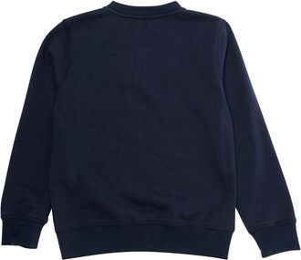 Golden Goose Boys Kids Crewneck Sweatshirt Blue Cotton Hoods & Sweatshirts