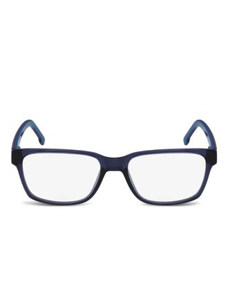 Lacoste rectangular-frame glasses - Blue