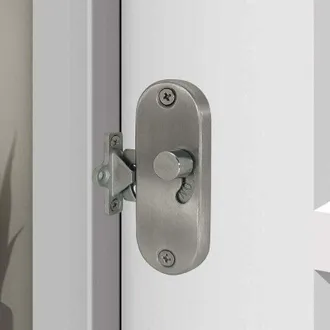 OEM Serratura Per Porta Scorrevole Ad Angolo Retto Di 90&deg; Con Anello Di Bloccaggio Per Porta Scorrevole E Serratura Per Porta Da Fienile