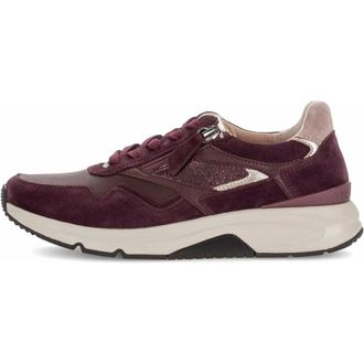 Gabor Sneakers - Dames - Schoenen - Rood - Maat: 40 1/2 EU Leer