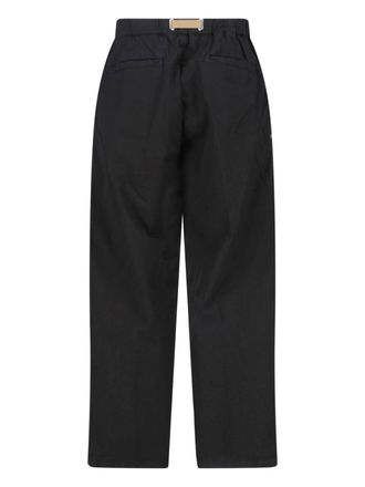 White Sand Mens Trousers Black Lyocell