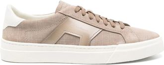 Santoni Double Buckle Sneakers
