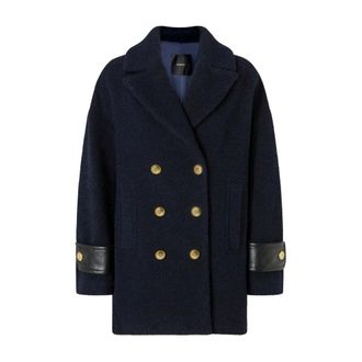 Pinko Mujer, Abrigos, Azul, Talla: M