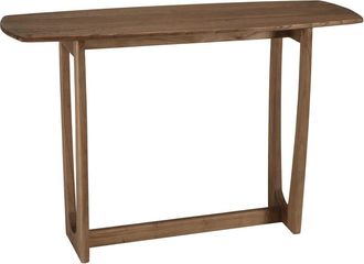 Macabane Consola de 120 cm de madera de mindi