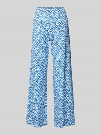 Herzen&rsquo;s Angelegenheit Wide Fit Stoffhose mit elastischem Bund in Blau, Gr&ouml;&szlig;e 34