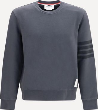 Thom Browne 4-Bar cotton crewneck Sweatshirt Male 2