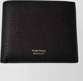 Tom Ford wallet cardholder textured leather nylon silk