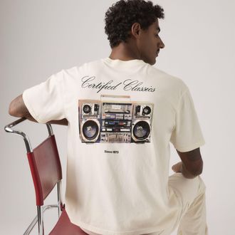 Levi's Graphic Boxy Tee - Mens - XL - White