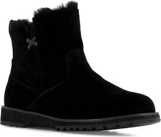 Emu Womens Beach Mini Boots In Black/noir