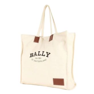 Bally Vintage, unisex, Beige, ONE Size, Pre-owned Canvas Tote Bag