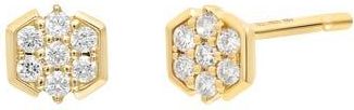 Bony Levy Mika Diamond Stud Earrings in 18K Yellow Gold at Nordstrom Rack